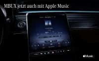 Mercedes-Benz bringt zusätzlich Apple Music in den EQS, die C-Klasse und S-Klasse