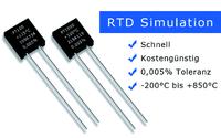 RTD-Simulationsbaustein zur exakten widerstandsbasierten Temperaturmessung