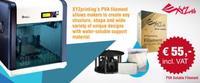 XYZprinting stellt flexible und wasserlösliche Filamente vor