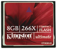 Kingston Technology erhöht Schreibgeschwindigkeit der CF Ultimate auf 266X