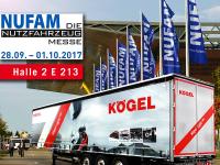 NUFAM 2017 - Kögel ist mit dem Lightplus vor Ort