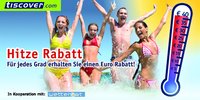 Hitze-Rabatt auf tiscover.com: Je heißer, desto günstiger!