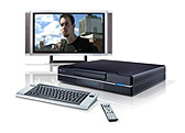 Shuttle Media Center M 2000M setzt erfolgreiches Media Center Konzept fort Intel Viiv-Technologie wertet Wohnzimmerlösung auf
