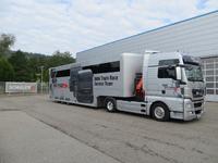 SCHULER delivered two new SCHULER RACE TRAILERS to the MAN Truck Racing Service Team