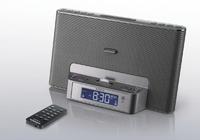 Für mehr Stil und Musik auf kleinstem Raum - die schlanke Docking Station ICF-DS15IP mit Uhrenradio für iPod/ iPhone von Sony