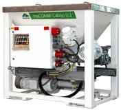 Das Kleinsilo mit integriertem 400 V Durchlaufmischer und Förderpumpe für Sackware, Big-Bags und jetzt auch mit One-Way-Containern kombinierbar