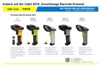 Inateck auf der Cebit 2018: Zuverlässige Barcode-Scanner