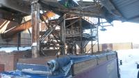 Fertigstellung eines LKW-Volumenmesssystems (LaseTVM) in einem Leca-Werk in Nizhnekamsk, Russland