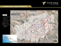 Tier One Silver Channel Samples 20 metres of 293.8 g/t AgEq at New Cambaya Target on the Curibaya Project