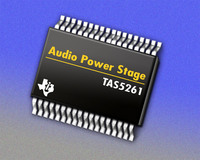 TI Introduces First Digital Audio Amplifier Power Stage that Drive more than 300 Watts on a Single Channel