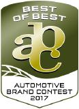 Automotive Brand Contest Award: konzeptionelle und strategische Leistung von Berylls gewürdigt