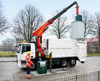 Neuer Recyclingkran made by PALFINGER