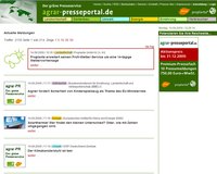 DLG und agrar-presseportal.de kooperieren zur Agritechnica 2009