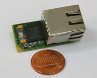 Nano LANReach verbindet schnell und einfach Embedded-Systeme mit 10/100BaseT-LANs