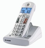 Kommunizieren Extra Large: Schnurlose SAGEM Großtasten-Telefone