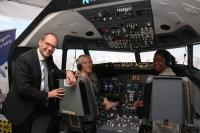 Im Team lernen: Ausbildungstraining im Flugsimulator