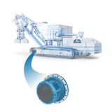 Comer industries at Agritechnica 2015: Large track drives PGRF-11003