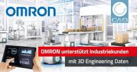 OMRON stellt 3D Engineering Daten für OEM- und Industriekunden in CADENAS Lösungen zur Verfügung