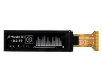 Ultradünnes 2,08-Zoll-COG OLED als ZIF FCB-, Hotbar- oder Leiterplatten-Variante verfügbar