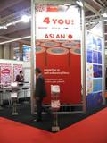VISCOM Europe in Paris - ASLAN präsentiert die selbstklebende Außenfassadenfolie