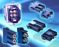 Pneumatic-Module for Hybrid Industrial Connectors