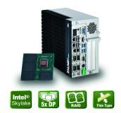 TANK-870E9175 - Industrial Embedded System with 5 Display Ports