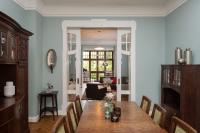 Jugendstilhaus farbig erweckt