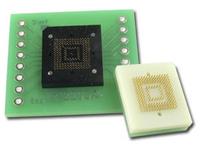 Sockel und Adapter für 0,5mm BGA - die 20 GHz Verbindung für e-MMC