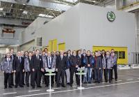 Neue ŠKODA Pressenstraße in Mladá Boleslav feierlich eröffnet