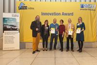 Winners of the innovation award "Bio-based Material of the Year 2016” announced