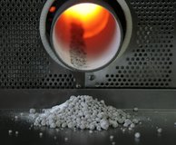 Rotary tube furnace up to 1600 °C
