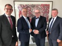 Informationsaustausch zu Digitalisierungsthemen in Kreditwirtschaft und Öffentlicher Verwaltung