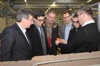 Europäischer Arbeitgeberverband Businesseurope diskutiert Industriepolitik bei Weidmüller in Detmold