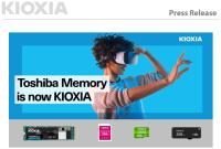 KIOXIA gibt neuen Markennamen seines Consumer-Produktportfolios bekannt