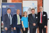 Großes Interesse an den Niedersächsischen Seehäfen bei "Hafen trifft Festland" in Frankfurt und Erfurt