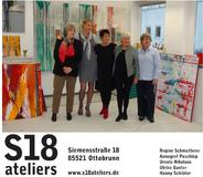 Erfolgreiche Eröffnung der s18 ateliers in Ottobrunn am 11.11.2012