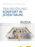 Ein dezentrales Lüftungsgerät - Luftkomfort in zwei Räumen