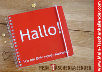Imaginaro macht es jetzt möglich: Taschenkalender direkt online selbst gestalten!