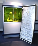 LASERSCHUTZSTELLWAND Shelter Roll-Up