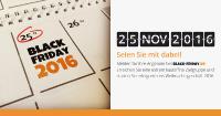 Black Friday 2016: Händler können ihre Angebote noch bis zum 07. November kostenlos bei Black-Friday.de einreichen