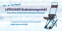 LIFEGUARD Evakuierungsstuhl von mediparts kann Leben retten