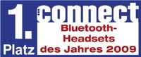 connect-Leserwahl 2009: Platz 1 für das Bluetooth-Headset VMX 100 von Sennheiser