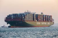 CSCL Globe - Großcontainerschiff mit DNV GL-Klasse
