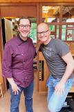 Im Einsatz für gesunde Ernährung - TV-Koch Mirko Reeh und Musiker Oliver Mager zu Gast in Riol