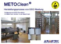Einblick in den Herstellungsprozess von ESD Kleidung