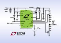 60V, LED Controller with Internal PWM Generator for Boost, Buck or Buck-Boost High Current LED Applications