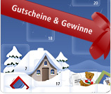 Adventsfreude mit printeria - täglich online ein Kalendertürchen öffnen