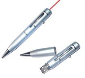 Laserpointer mit Kugelschreiber, USB-Stick und Laptop-Fernbedienung