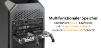 Produktvorstellung: ICY DOCK ToughArmor MB604SPO-B 4 x 2,5" SAS/SATA SSD/HDD & (Ultra) Slim ODD Wechselrahmen