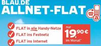 Ab heute ist die neue ALLNET-FLAT von blau.de im Fachhandel und online erhältlich